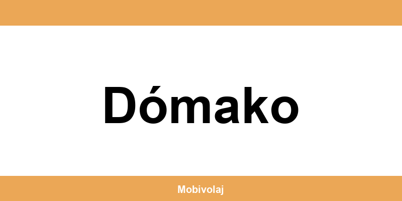 Predajne Orange a kontakt v Dómako