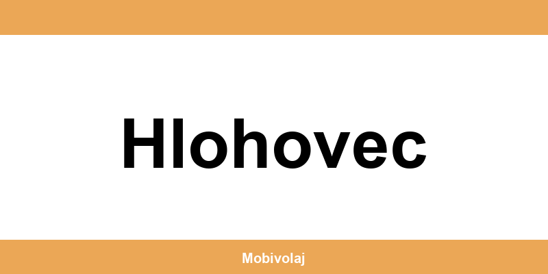 Predajne Orange a kontakt v Hlohovec