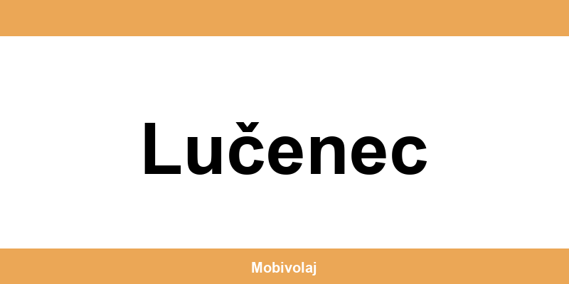 Predajne Orange a kontakt v Lučenec