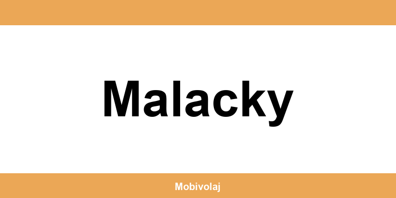 Predajne Orange a kontakt v Malacky