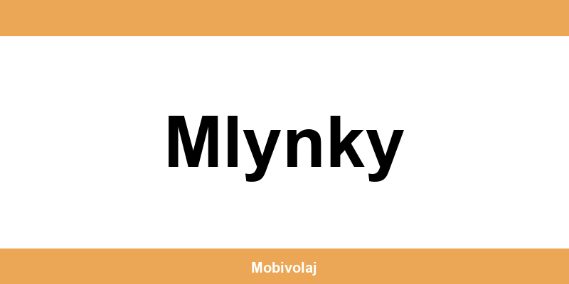 Predajne Orange a kontakt v Mlynky