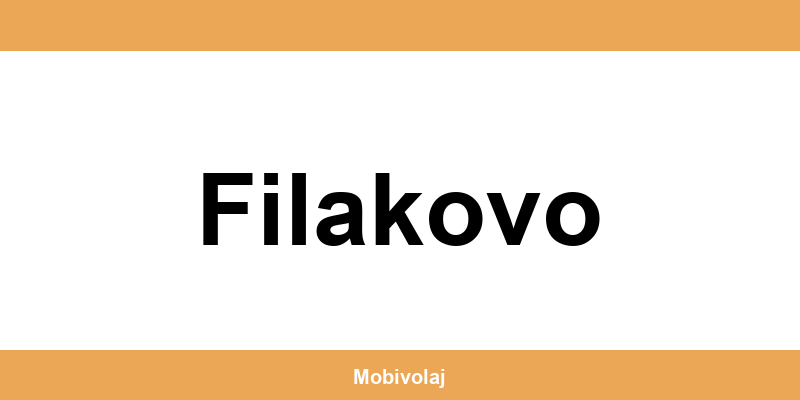 Predajne Orange a kontakt v Filakovo