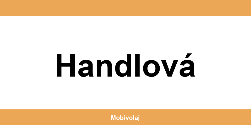 Predajne Orange a kontakt v Handlová