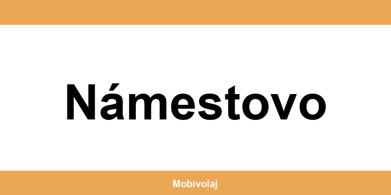 Predajne Orange a kontakt v Námestovo