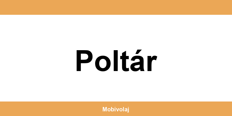 Predajne Orange a kontakt v Poltár