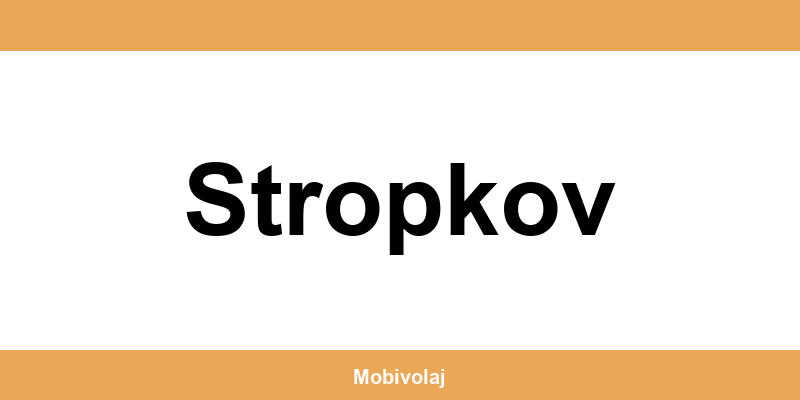 Predajne Orange a kontakt v Stropkov