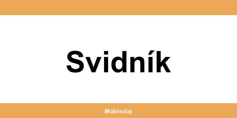 Predajne Orange a kontakt v Svidník