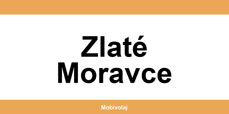 Predajne Orange a kontakt v Zlaté Moravce